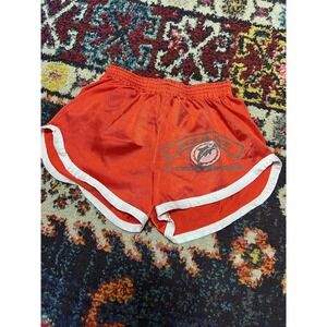 Vintage 1970’s Miami Dolphins Kids Orange Short Shorts Athletic Jogging